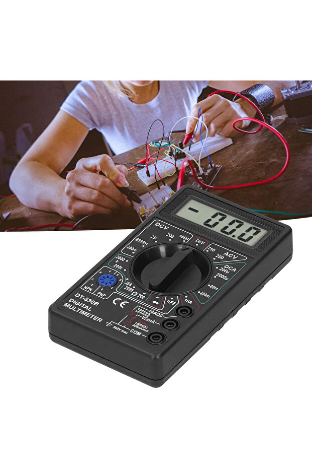 Mini multimetru digital DT-830B - 5