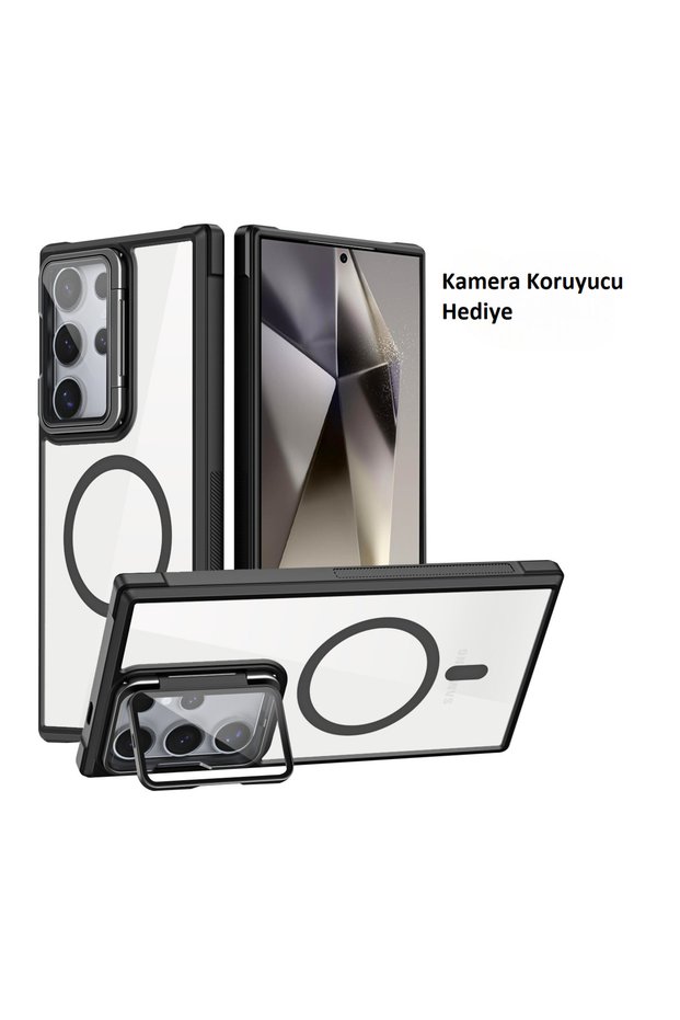 Samsung Galaxy A55 Case with Stand, Camera Lens Protector, Gift, Matte