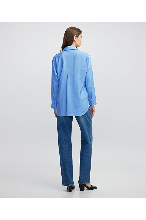 Gömlek yaka bluz - 6