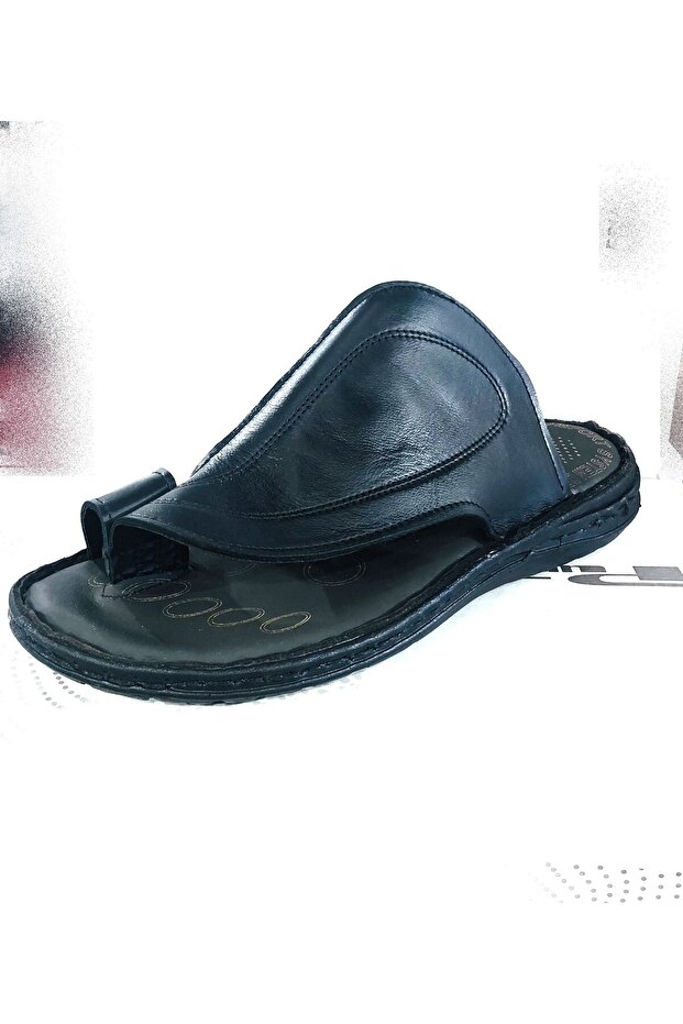 Arme City Ac47632 Leather Soft Sole Men's Slippers