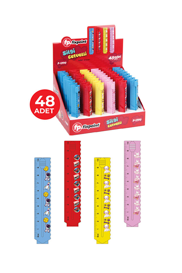 Push-Pull Silgi Cetvelli P-1390 - 1