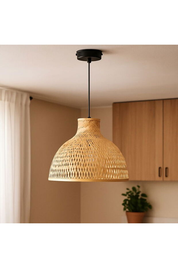 İbiza Bambu Sarkıt - Natürel - 40 cm - 1