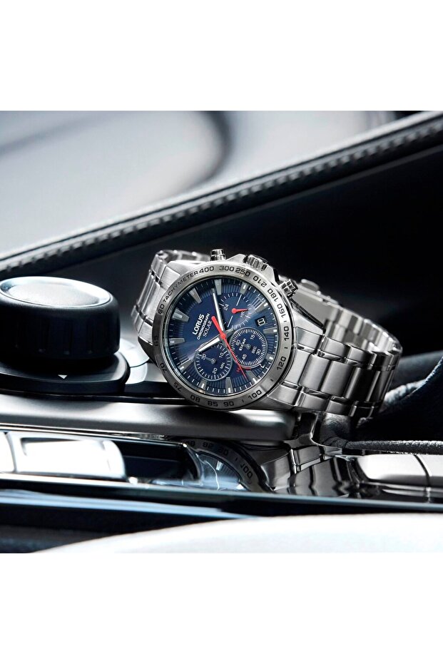 RZ503AX9 Solar Çelik Gri Lacivert Kadran 10 ATM 44 mm Erkek Kol Saati - 2