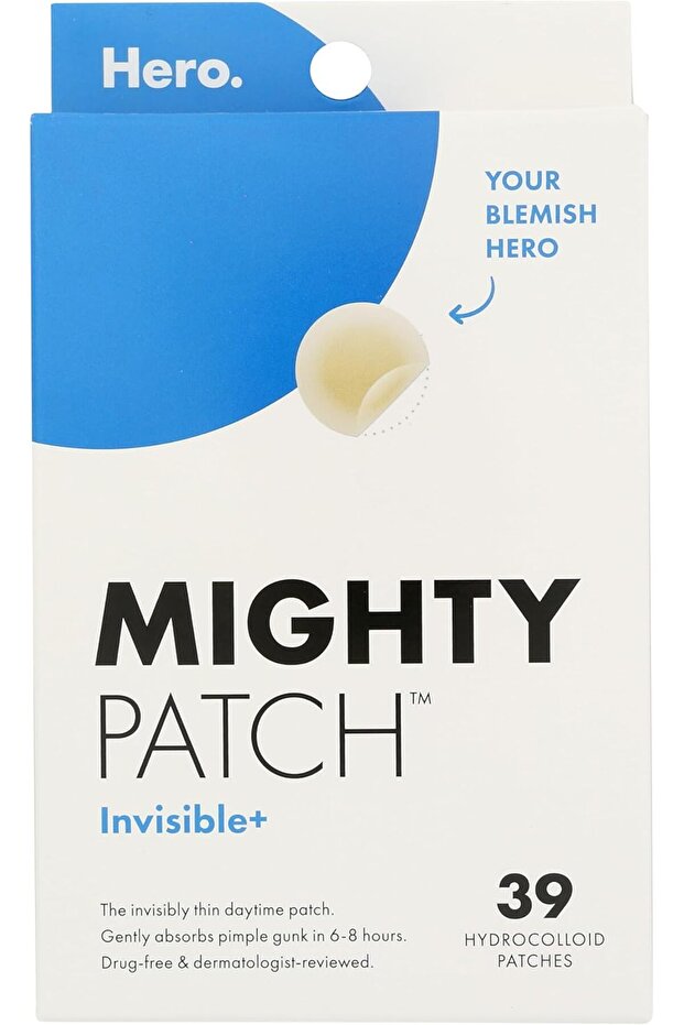 Mighty Patch Hero Cosmetics, Invisible+, 39 Patches