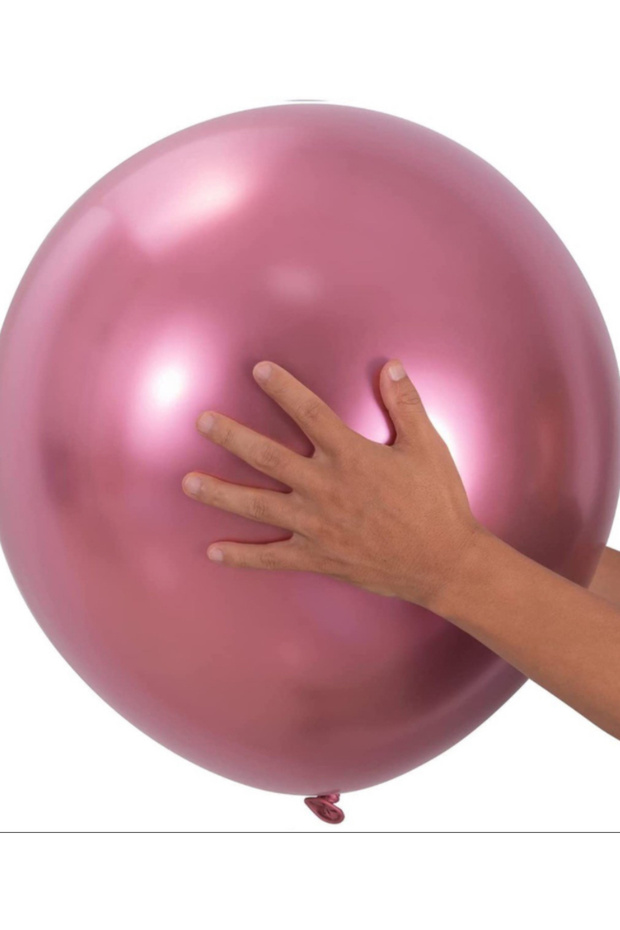 Kalisan 24 Inch Balloon Jumbo Chrome Balloon 2 Pieces