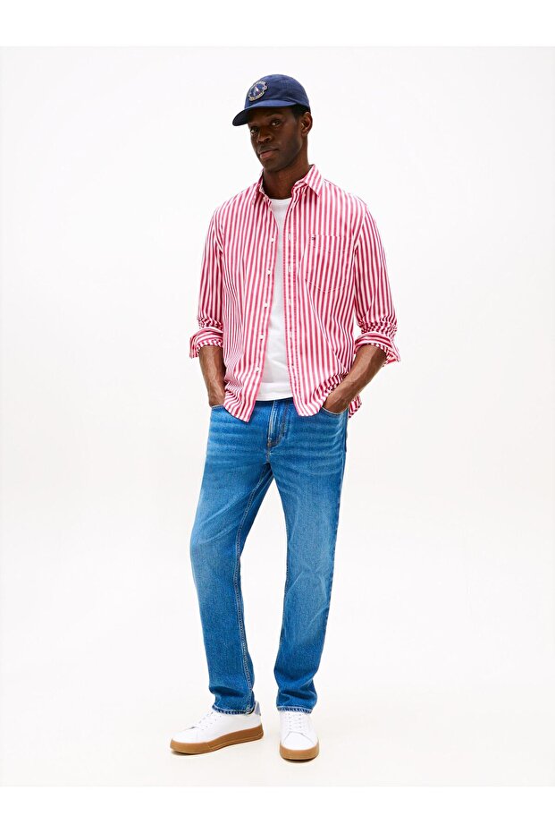 FLEX POPLIN BOLD STRIPE SHIRT - 3