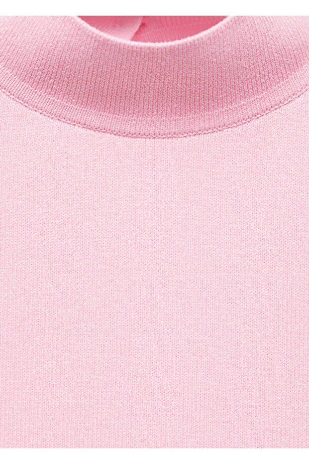 Halter yaka triko bluz - 5