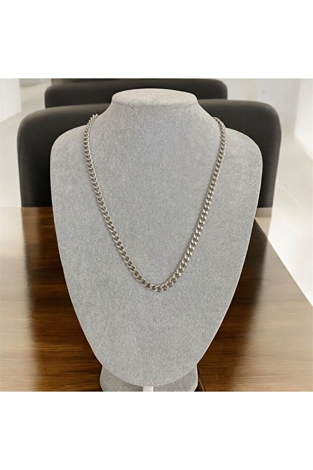 Tuelataki Steel Gourmet Necklace (55cm)