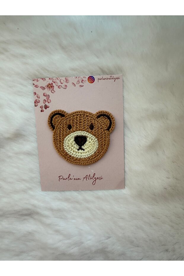 0-3 years old hairy and hairless bear-shaped baby hair clip