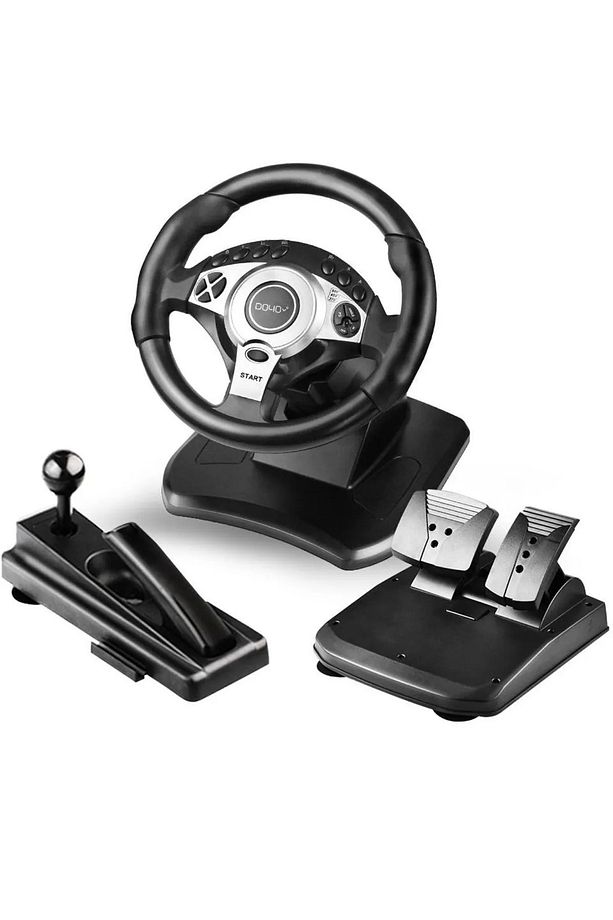 R900 Direksiyon Seti Çift Motorlu Titreşimli PC/PS3/PS4/XBOX ONE/X360 Nintndo Switch/Android - 1