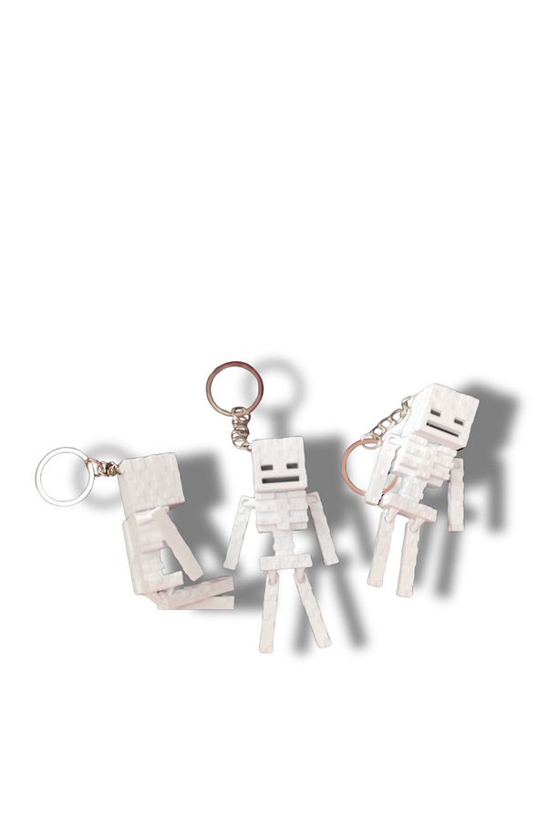 Minecraft İskelet Anahtarlık Skeleton - 2