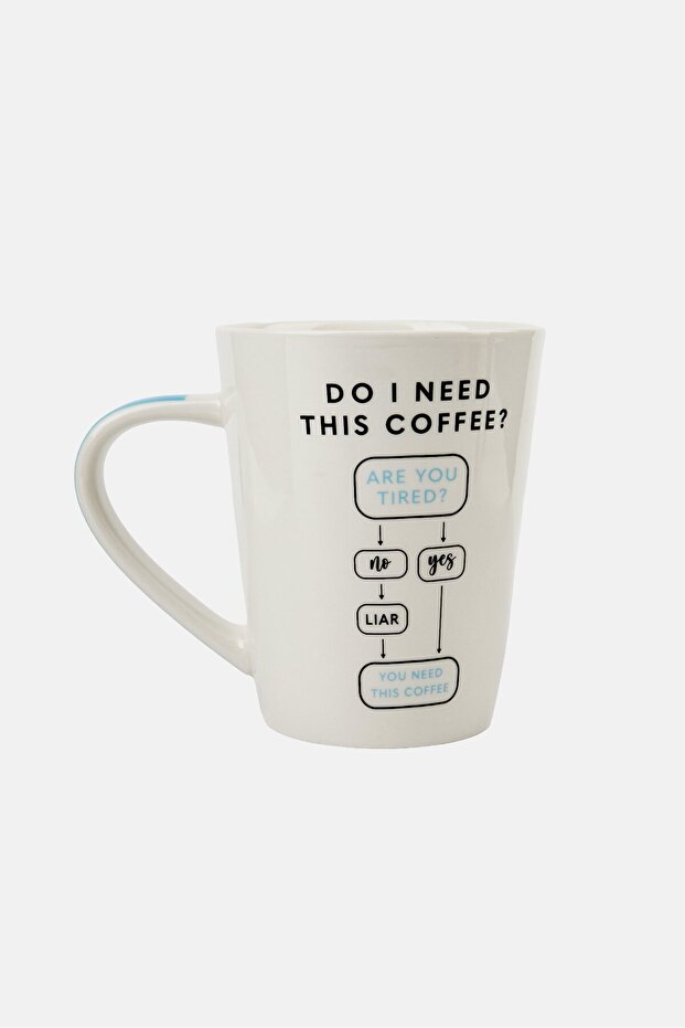 Ceramic Graphic Print Mug 380 ml, Assorted