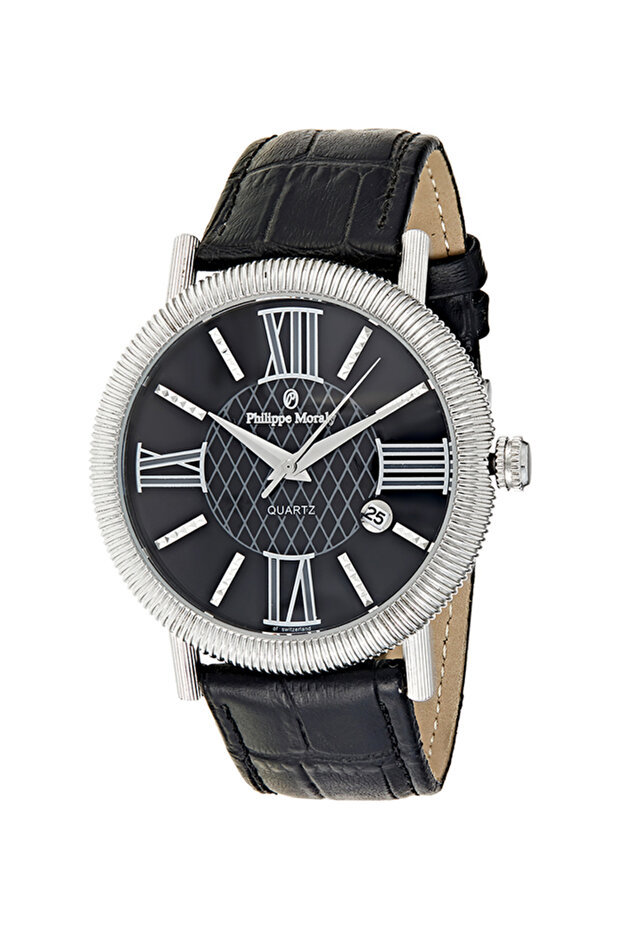 of Switzerland Men's Leather Analog Watch