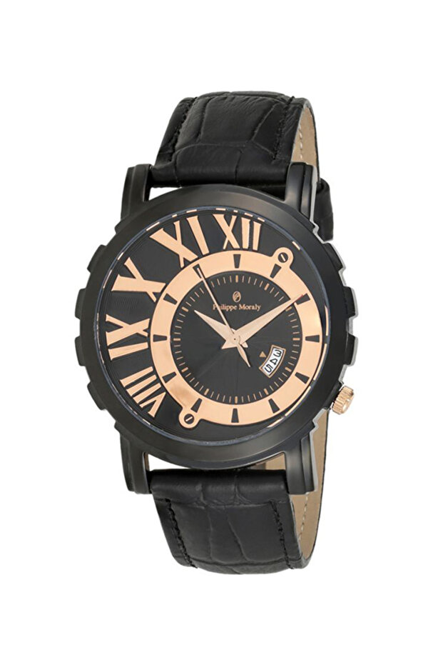 of Switzerland Men's Leather Analog Watch