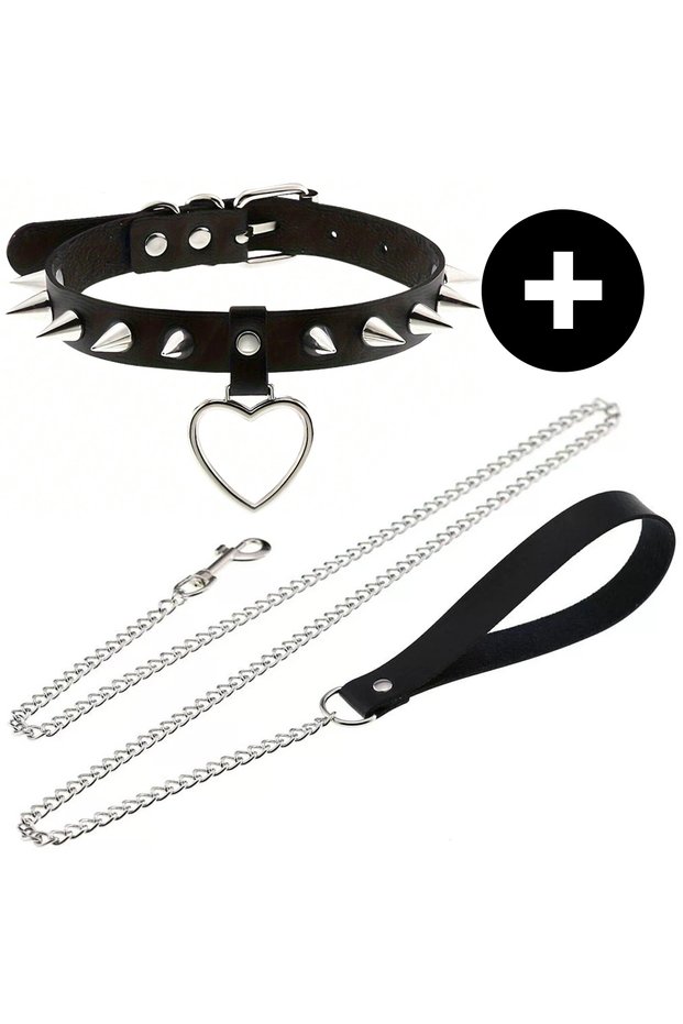 Style 10 Gothic Punk Pu Leather Choker With O-Ring - Adjustable Collar Necklace For Women, Perfect F