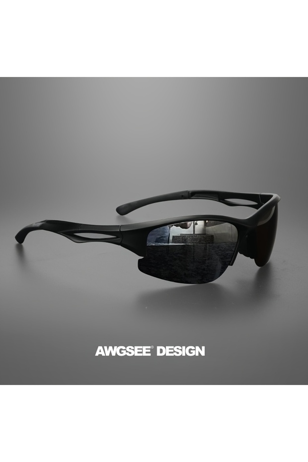 C1 Black 1PCS/3PCS polarized sports sunglasses half-frame men's and women's outdoor sturdy frame, su