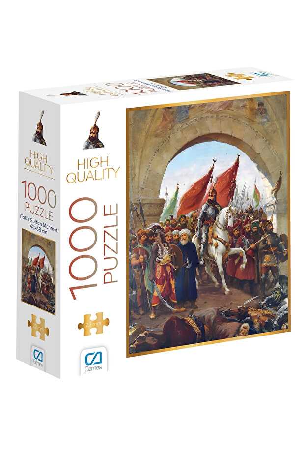 Fatih Sultan Mehmet 1000 Pieces 2.2mm Thickness 48X68Cm Professional Hobby Puzzle Jigsaw Puzzle Series