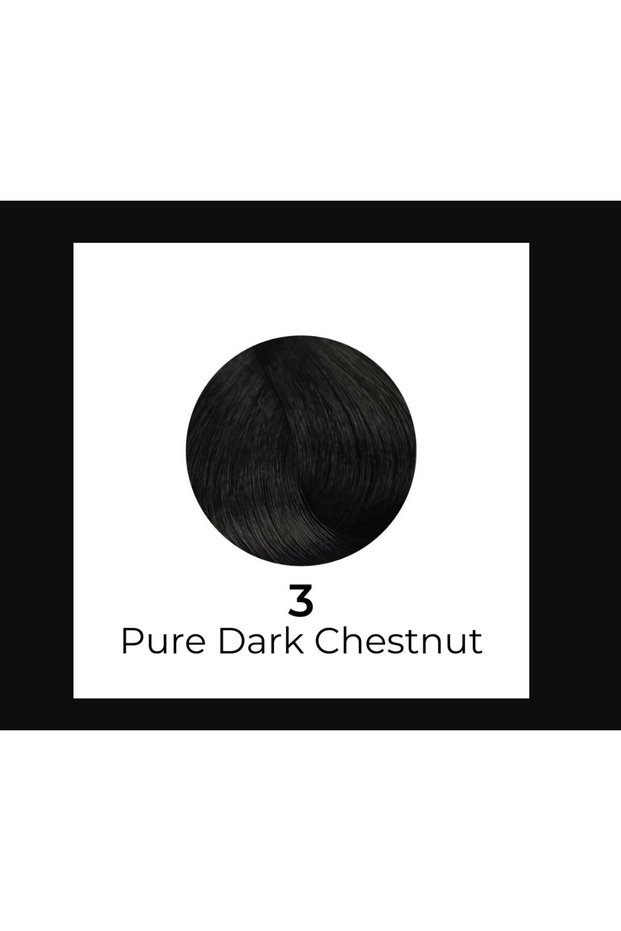 Hair Color No 3 Pure Dark Chestnut 100ml