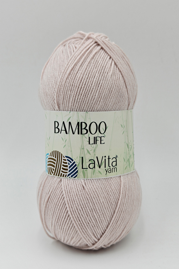 Bamboo Life Hand Knitting Yarn 50% Bamboo 50% Acrylic 100Gr (1013 Stone)