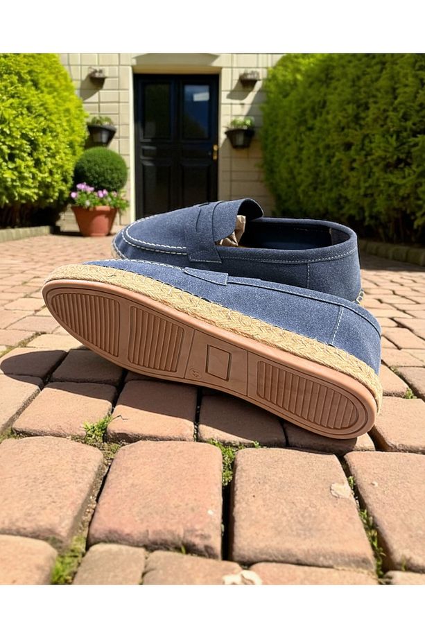 Hasır Detaylı Erkek Espadril - 3