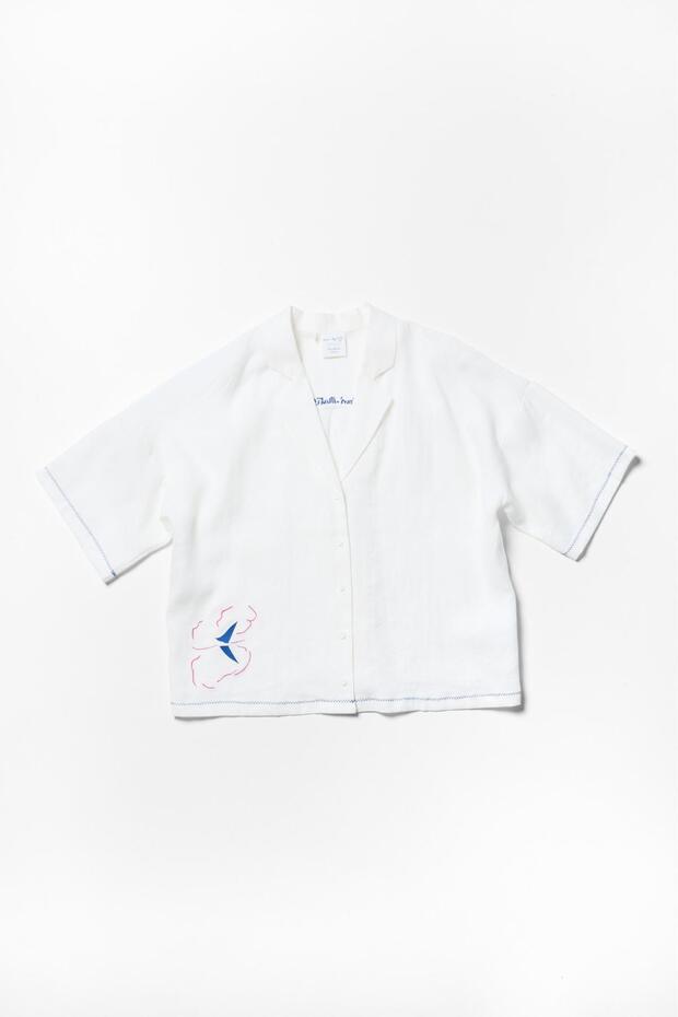 Henri Matisse %100 keten gömlek - 7