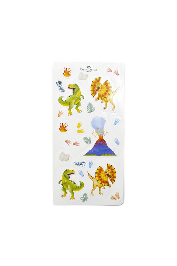 Faber-Castell Dino 4x56 gr Oyun Hamuru ve 3D Kalıp Oyun Hamuru Seti - 6