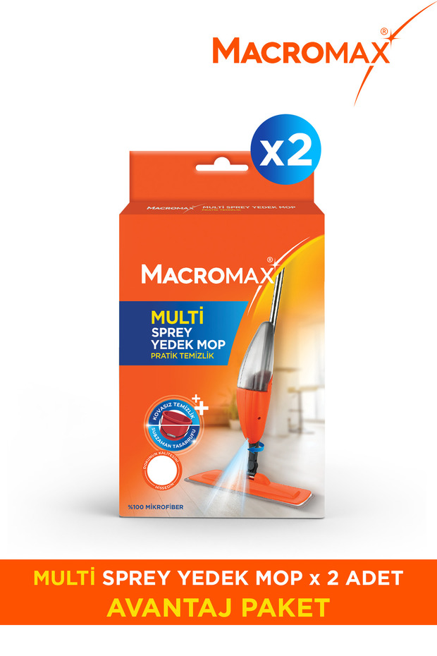 Multi Sprey Mop Yedek X2 Adet - 1
