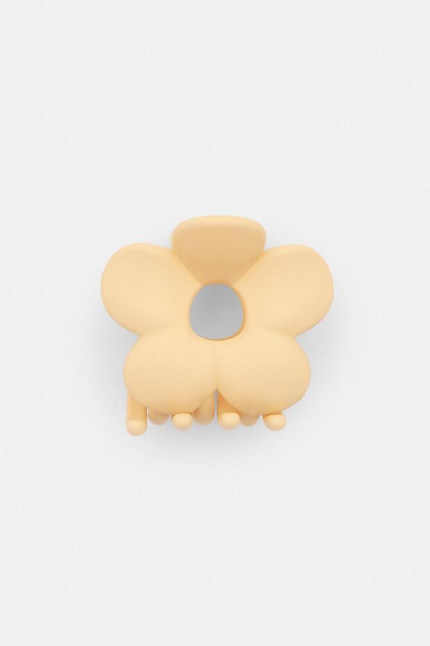 Mat çiçekli toka - 1