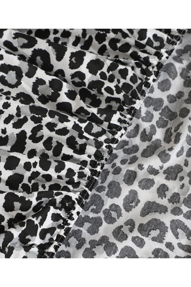 Patterned Fitted Sheet Single and King Size - 5