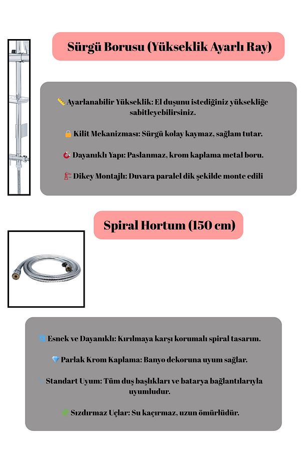 Stella Robot Duş Takımı – Modern Tasarım, Maksimum Konfor! - 3