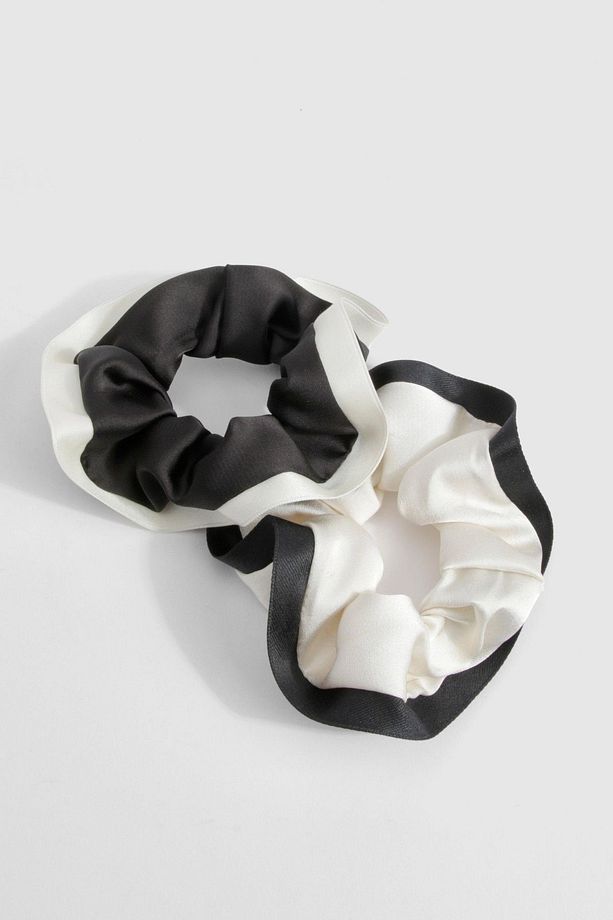 Xxl Scrunchie Tasarım Kumaş Toka Seti (2 ADET) - 1