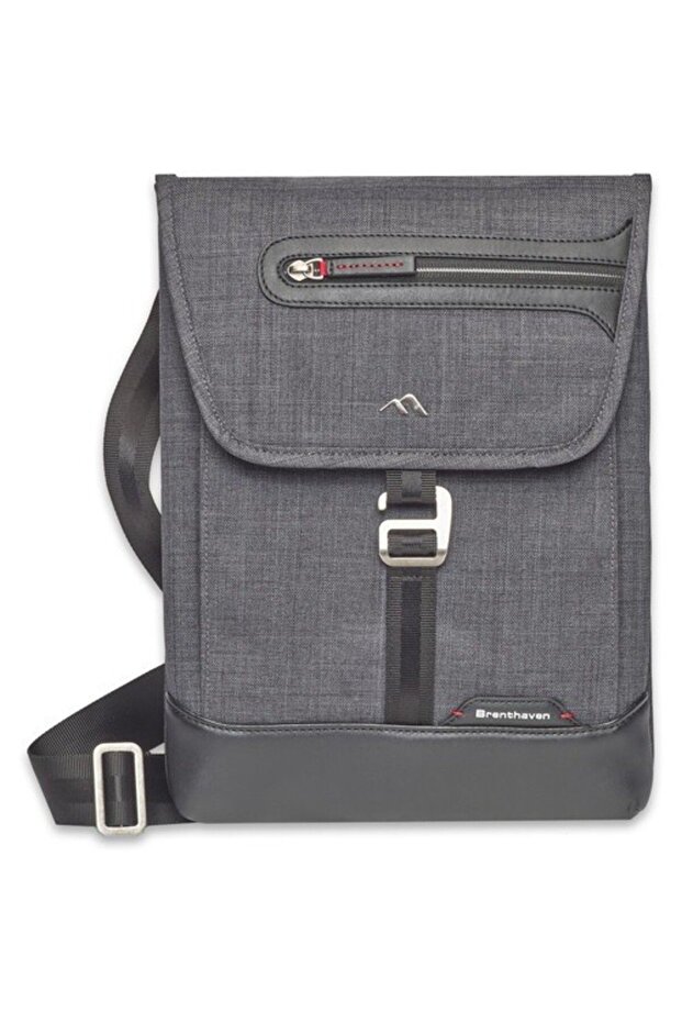 Collins Vertical Messenger - Graphite Vertical Notebook Bag - 1