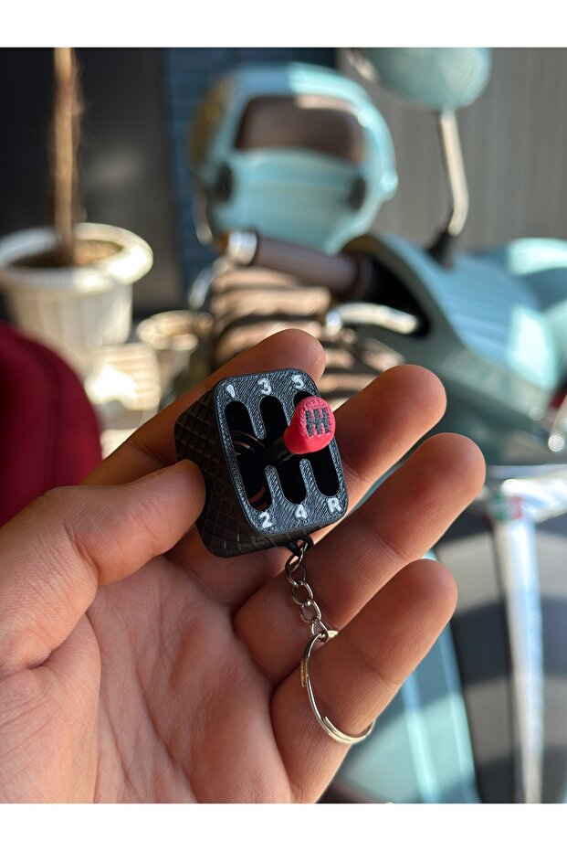 Gear Shift Keychain - 1