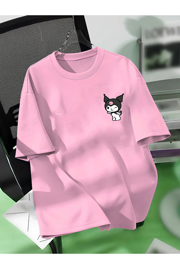 Unisex Men/Women Kurami Custom Printed Oversize Cotton T-Shirt