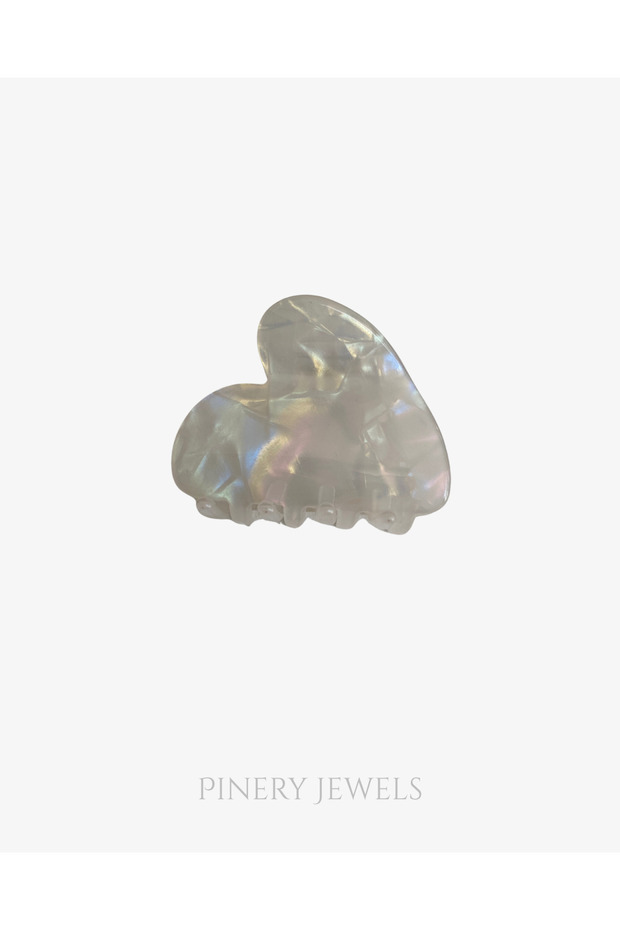 Large Size Heart Colored Latch Buckle