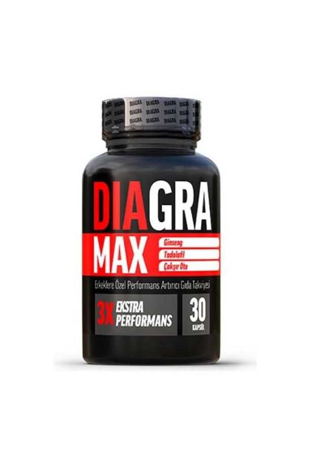 Diagra Max Erkekler İçin Üst Seviye Performansınıza ve sertleşmeye 30'lu Takviye x 1 adet - 1