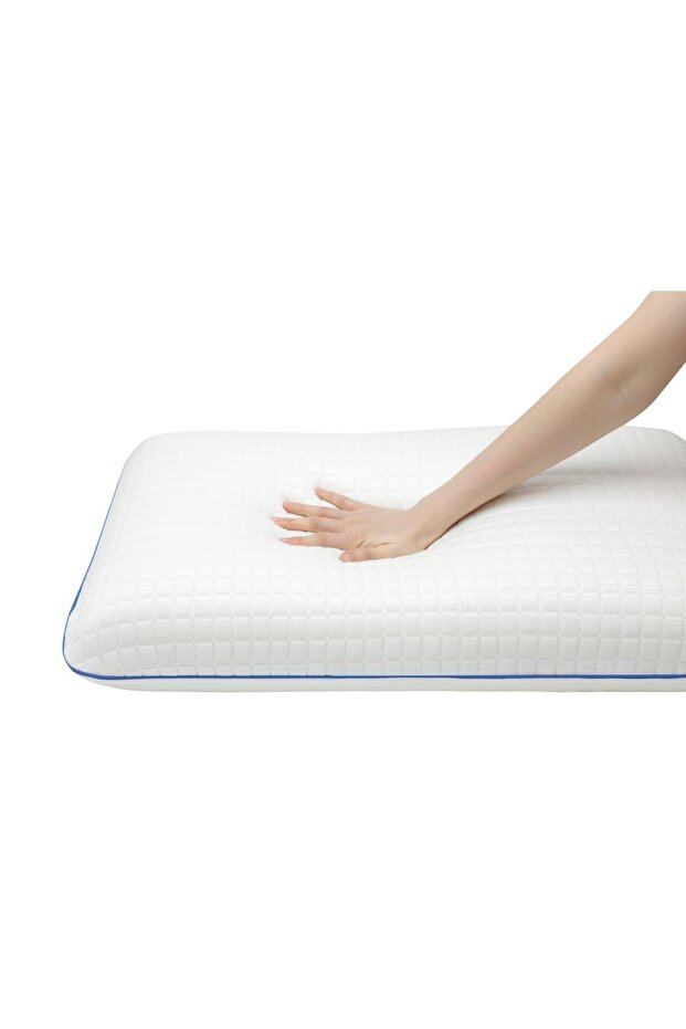 Cooling Memory Foam Pillow with Coldmax Fabric 70x40x14 cm for Comfortable and Restful Sleep - 3