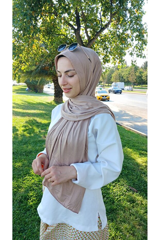 وشاح شال عملي من القطن الممشط - 4