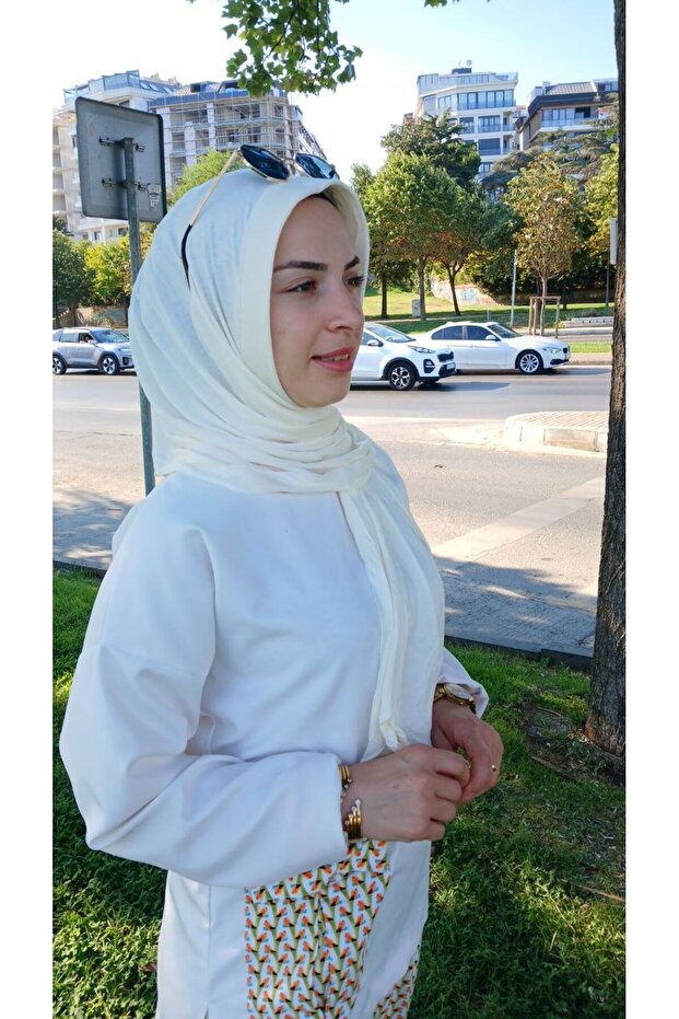 وشاح شال عملي من القطن الممشط - 2