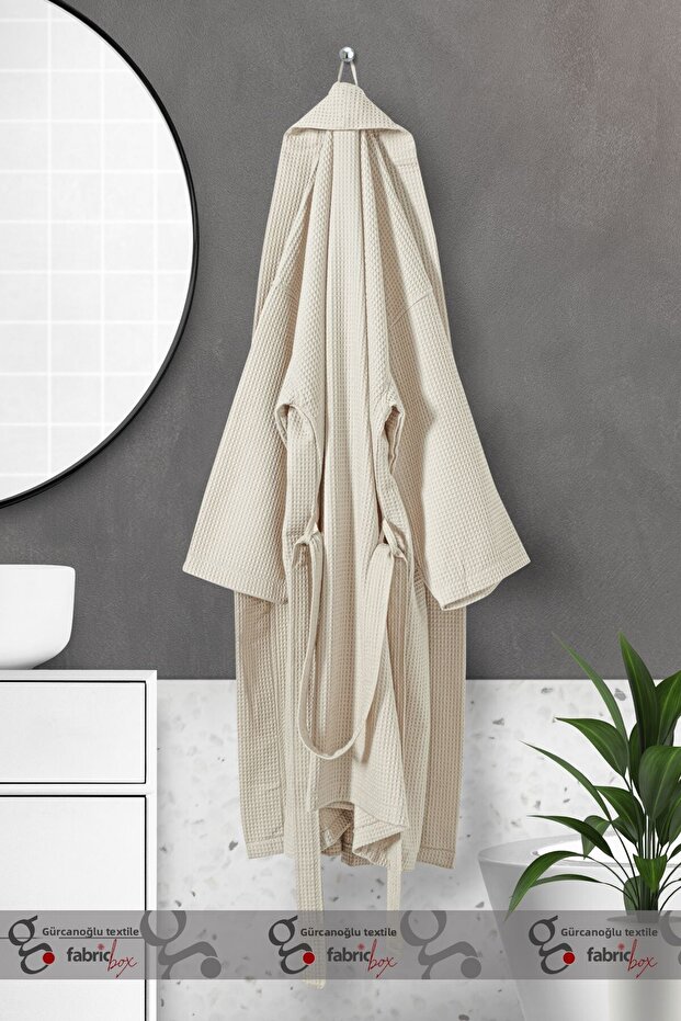 OUTLET - Pique Bathrobe - 1