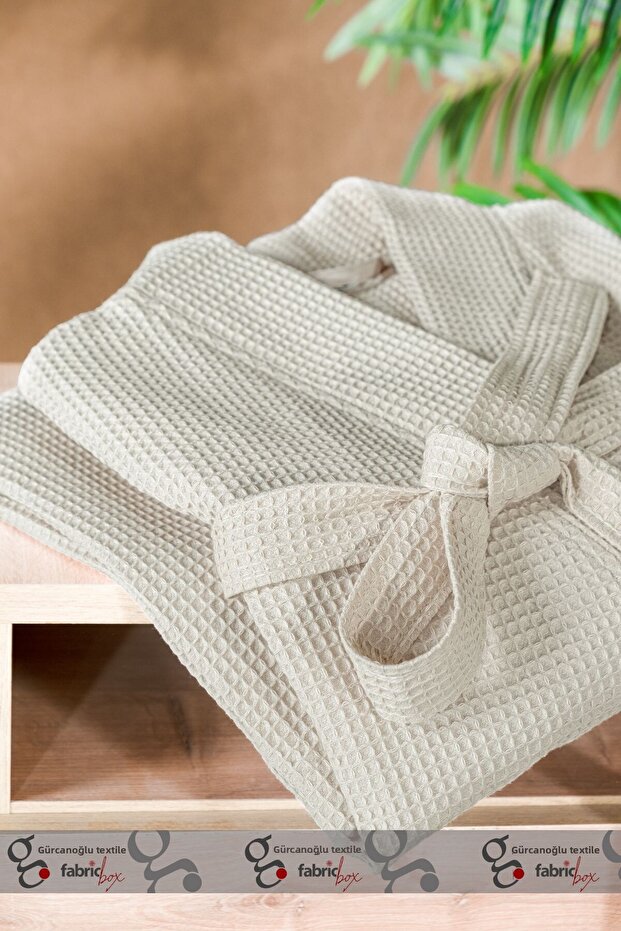 OUTLET - Pique Bathrobe - 4