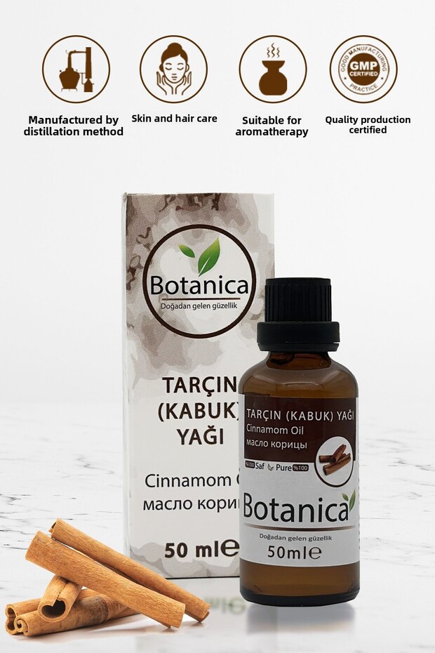 Cinnamon Oil - Cinnamomum Zeylanicum (Memory Enhancement - Aromatherapy Oil) Essential Oil 50 ml