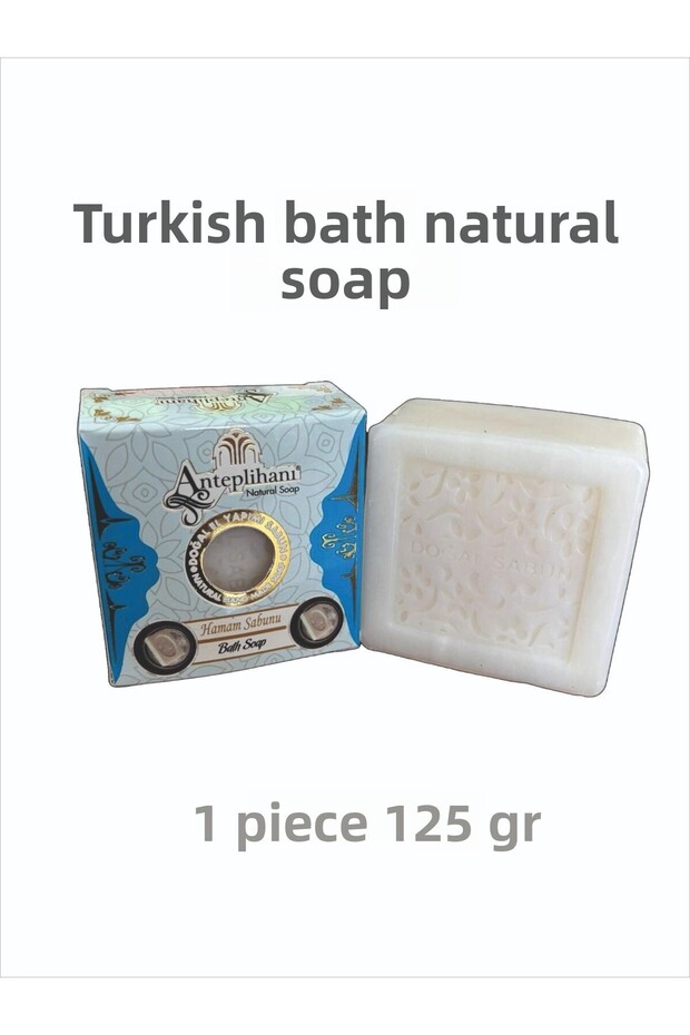 Hamam Soap, Hamam, Natural Handmade Natural Soap with Mis Scent, Soap (1 Piece 125Gr)