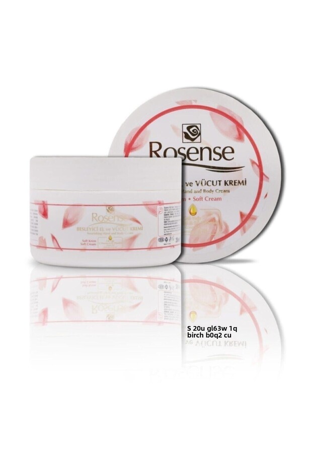 Rose Extract Nourishing Hand and Body Cream Soft Cream 250 ml.