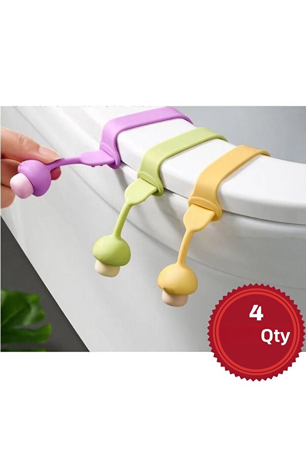 Toilet Seat Lifting Apparatus 4 Pieces