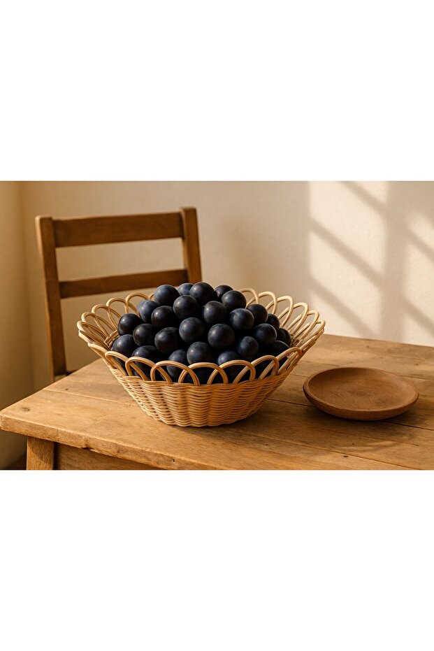 Wicker Fruit Basket - 1
