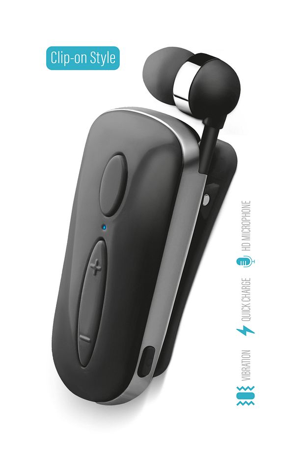 Pureset 10 Saat Konuşma Süresi Makaralı Bluetooth Kulaklık - 4