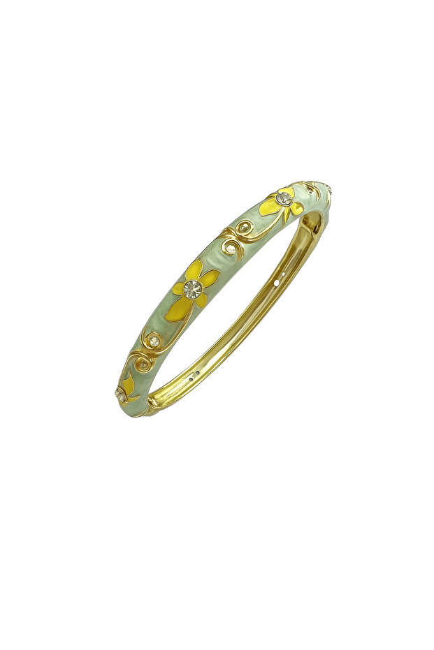 Mineli Çiçekli Bileklik - 2