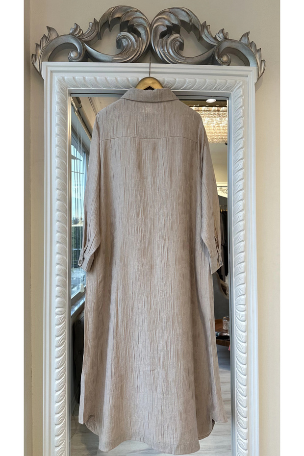 İNVEE 6981 Bej Kap - 5