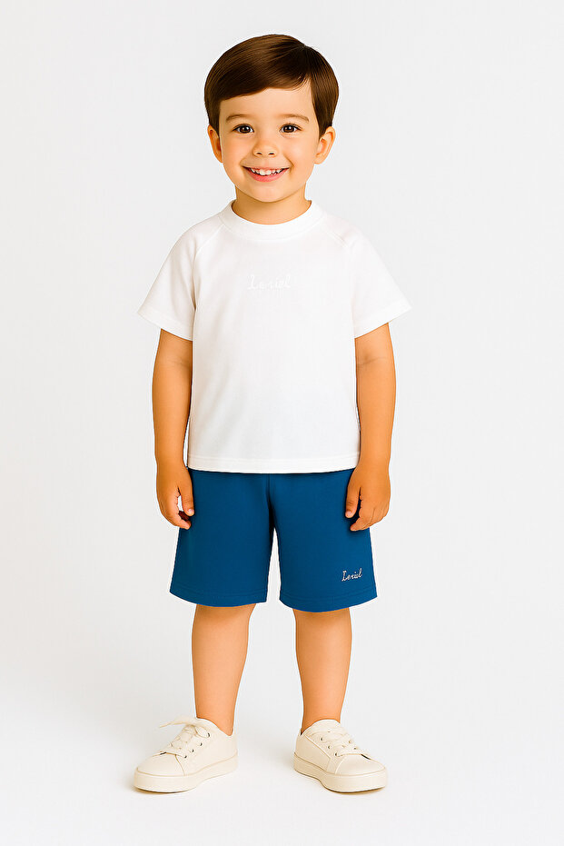 Laciel Printed Boy's Set - Bottom-Top Set